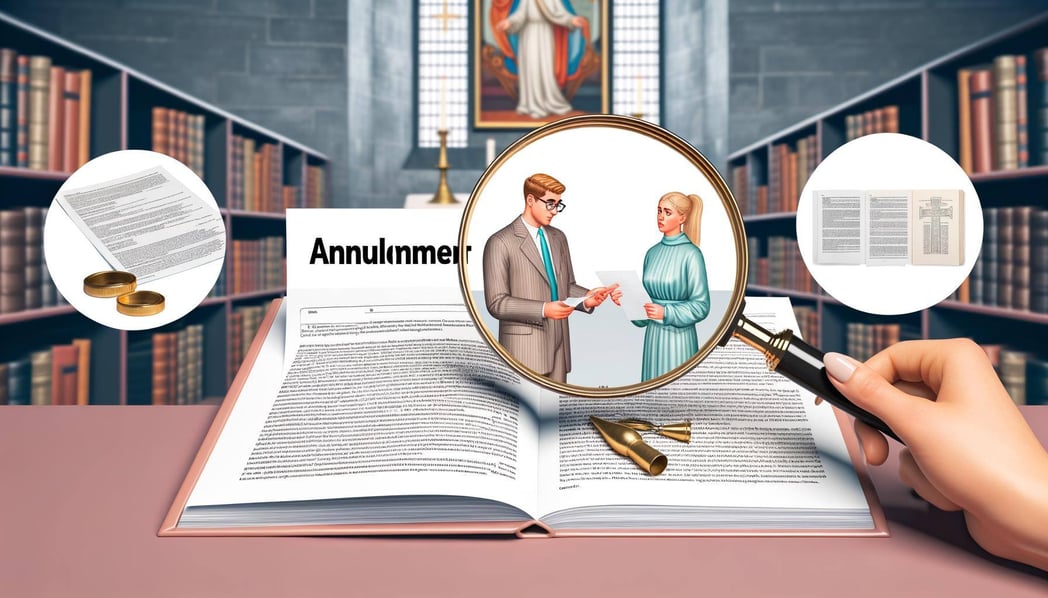 The canonical annulment of marriage