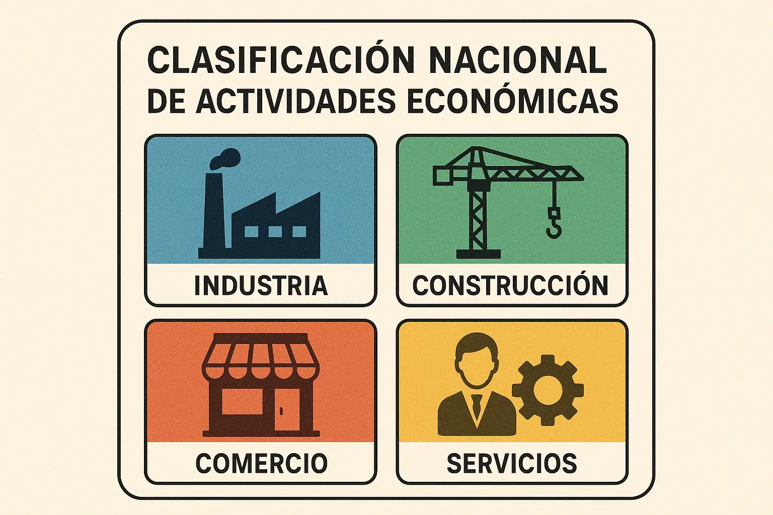 Clasificación Nacional de Actividades Económicas