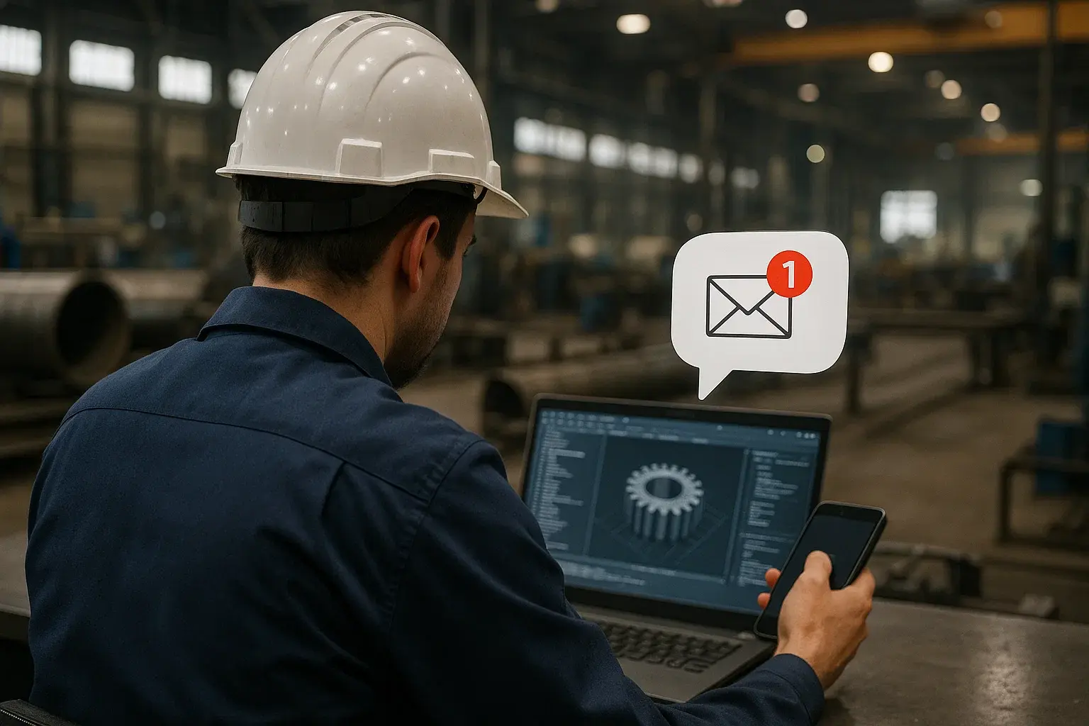 email notification in company